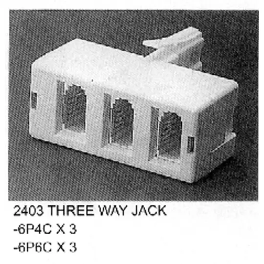 Conector de 3 vías